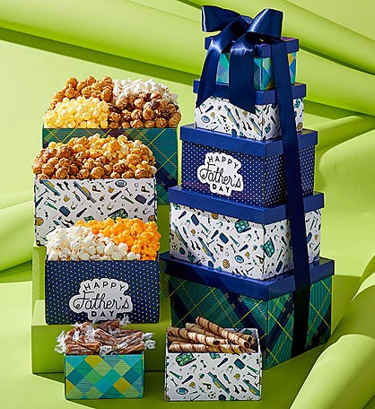 Dad’s Favorite Things 5 Gift Box Tower